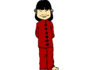 Sticker Custom Preview Image #080595 International People Cartoons Asian Woman1