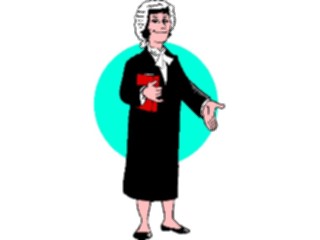 Sticker Custom Preview Image #080598 International People Cartoons Barrister Holding Book1