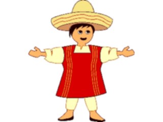 Sticker Custom Preview Image #080623 International People Cartoons Child7