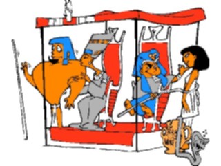 Sticker Custom Preview Image #080649 International People Cartoons Egyptian Royalty