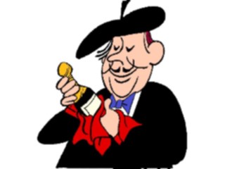 Sticker Custom Preview Image #080660 International People Cartoons Frenchman3