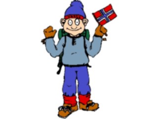 Sticker Custom Preview Image #080728 International People Cartoons Norwegian Man