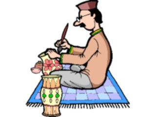 Sticker Custom Preview Image #080743 International People Cartoons Persian Artisan