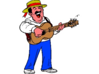 Sticker Custom Preview Image #080760 International People Cartoons Singer