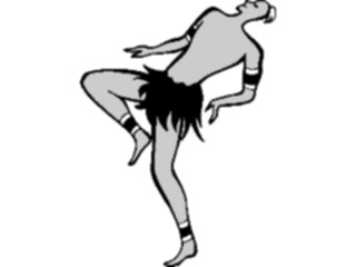 Sticker Custom Preview Image #080773 International People Cartoons Tribal Dancer