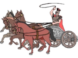 Sticker Custom Preview Image #080822 International People Images Chariot Roman1