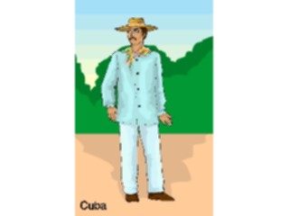 Sticker Custom Preview Image #080831 International People Images Cuban Man