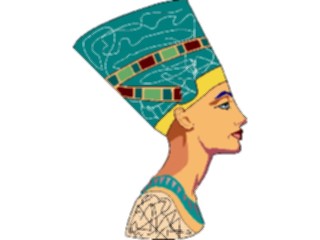 Sticker Custom Preview Image #080851 International People Images Egyptian Woman2