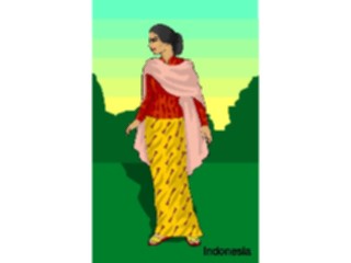 Sticker Custom Preview Image #080898 International People Images Indonesian Woman