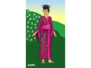 Sticker Custom Preview Image #080900 International People Images Japanese Woman