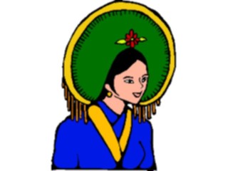 Sticker Custom Preview Image #081085 International People Images Woman12