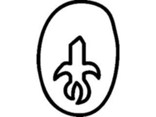 Sticker Custom Preview Image #081298 International Symbol Alphabets Easter Island Easter Island051