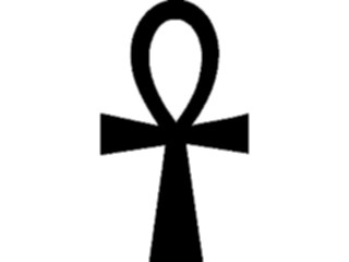 Sticker Custom Preview Image #081436 International Symbol Alphabets Egyptian Hieroglyphics Ankh Symbolof Life