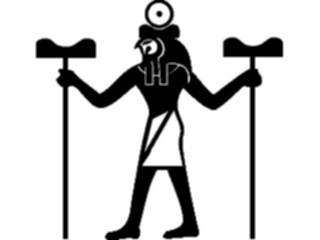 Sticker Custom Preview Image #081491 International Symbol Alphabets Egyptian Hieroglyphics Egyptian Deity10