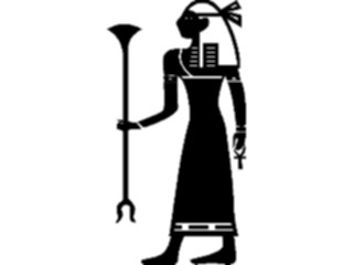 Sticker Custom Preview Image #081501 International Symbol Alphabets Egyptian Hieroglyphics Egyptian Deity20