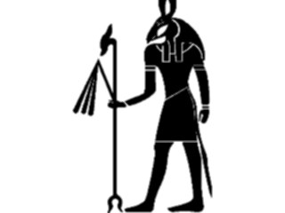 Sticker Custom Preview Image #081505 International Symbol Alphabets Egyptian Hieroglyphics Egyptian Deity24