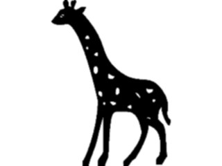 Sticker Custom Preview Image #081529 International Symbol Alphabets Egyptian Hieroglyphics Giraffe Foretell