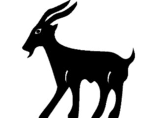 Sticker Custom Preview Image #081531 International Symbol Alphabets Egyptian Hieroglyphics Goat