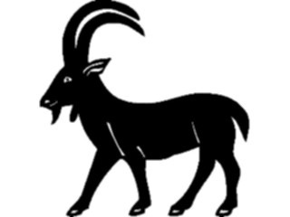 Sticker Custom Preview Image #081545 International Symbol Alphabets Egyptian Hieroglyphics Ibex