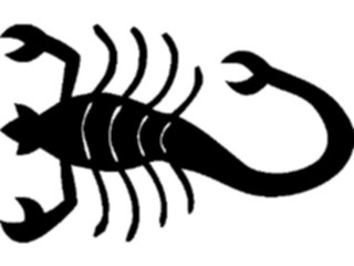 Sticker Custom Preview Image #081613 International Symbol Alphabets Egyptian Hieroglyphics Scorpion