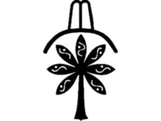 Sticker Custom Preview Image #081640 International Symbol Alphabets Egyptian Hieroglyphics The Goddess Seshat