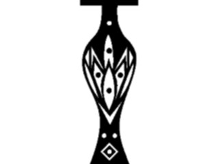 Sticker Custom Preview Image #081651 International Symbol Alphabets Egyptian Hieroglyphics Water Pot