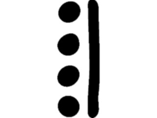 Sticker Custom Preview Image #081668 International Symbol Alphabets Maya Day Names09