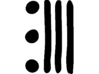 Sticker Custom Preview Image #081677 International Symbol Alphabets Maya Day Names18