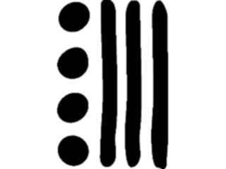 Sticker Custom Preview Image #081678 International Symbol Alphabets Maya Day Names19