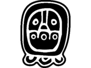 Sticker Custom Preview Image #081680 International Symbol Alphabets Maya Day Names Akbal