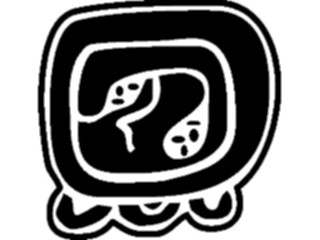 Sticker Custom Preview Image #081682 International Symbol Alphabets Maya Day Names Caban