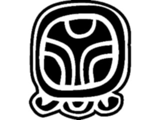 Sticker Custom Preview Image #081685 International Symbol Alphabets Maya Day Names Chuen