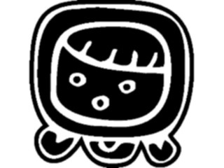 Sticker Custom Preview Image #081692 International Symbol Alphabets Maya Day Names Ix