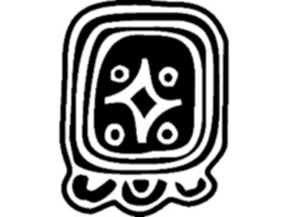 Sticker Custom Preview Image #081694 International Symbol Alphabets Maya Day Names Lamat