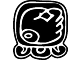 Sticker Custom Preview Image #081695 International Symbol Alphabets Maya Day Names Manik