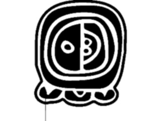 Sticker Custom Preview Image #081697 International Symbol Alphabets Maya Day Names Mucuk