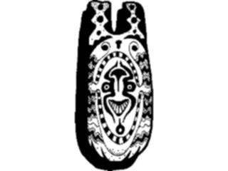 Sticker Custom Preview Image #081883 International Tribal Designs Artifacts Artifact12