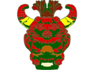 Sticker Custom Preview Image #081967 International Tribal Designs Artifacts Mask21