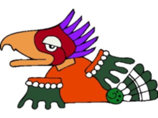 Sticker Custom Preview Image #082021 International Tribal Designs Figures Bird32