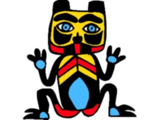 Sticker Custom Preview Image #082071 International Tribal Designs Figures Figure15