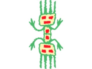 Sticker Custom Preview Image #082112 International Tribal Designs Figures Figure56
