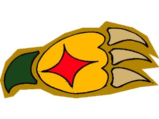Sticker Custom Preview Image #082145 International Tribal Designs Figures Paw