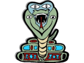 Sticker Custom Preview Image #082160 International Tribal Designs Figures Snake05