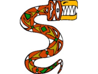 Sticker Custom Preview Image #082162 International Tribal Designs Figures Snake07