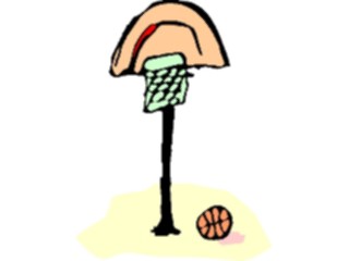 Sticker Custom Preview Image #082195 Kids Stuff Drawings Basketball Stuff