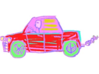 Sticker Custom Preview Image #082224 Kids Stuff Drawings Car2