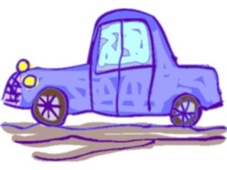 Sticker Custom Preview Image #082225 Kids Stuff Drawings Car3