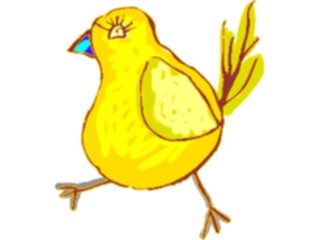 Sticker Custom Preview Image #082230 Kids Stuff Drawings Chicken