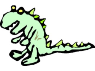 Sticker Custom Preview Image #082256 Kids Stuff Drawings Dinosaur1