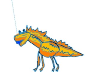 Sticker Custom Preview Image #082258 Kids Stuff Drawings Dinosaur3